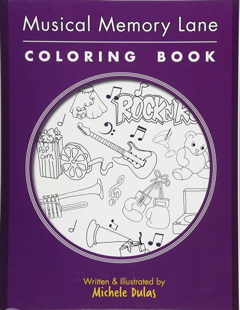 Musical Memory Lane Coloring Book