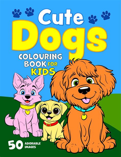 My Favorite Relaxing Coloring Book - Dogs - Vol.1