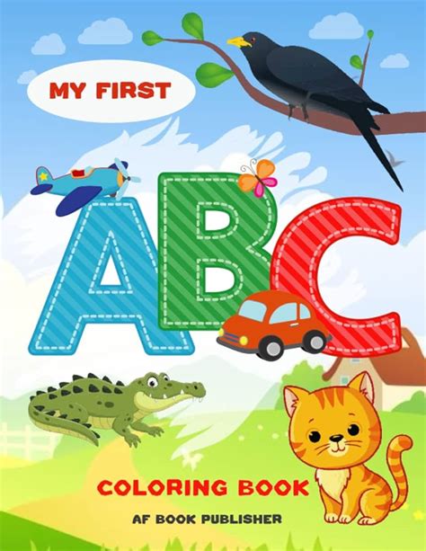 My First ABC Coloring Book