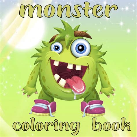 My First Monster Coloring Book
