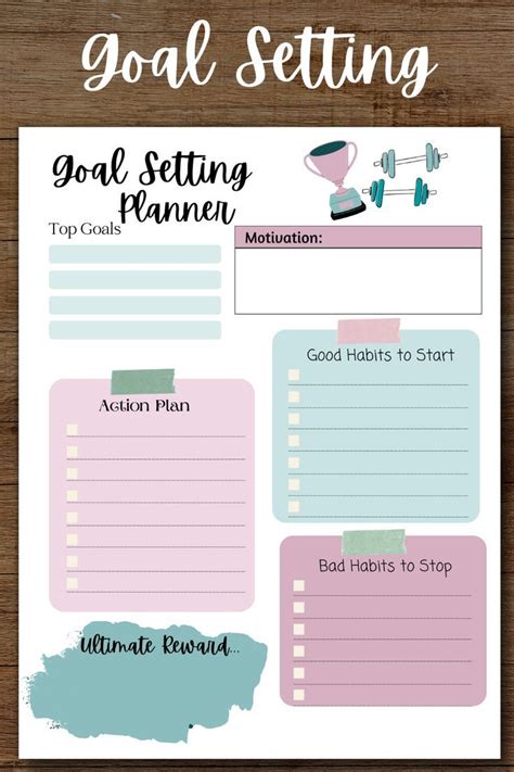 My Goal Setting Planner