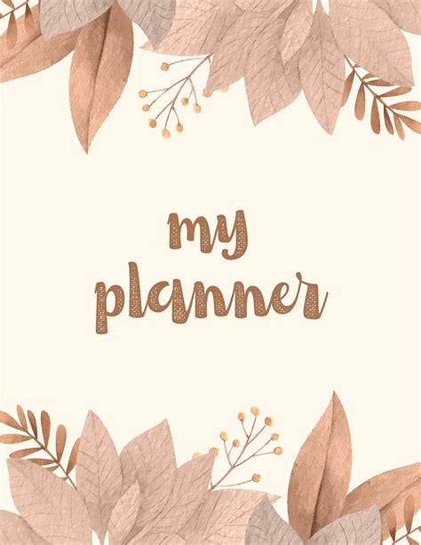 My Planner is great for school.