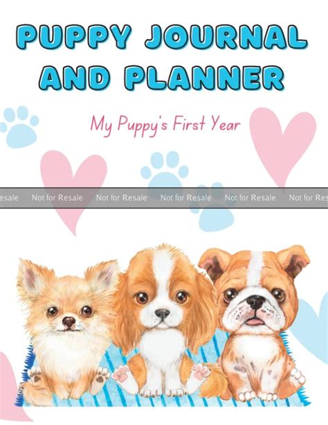 My Puppy's First Journal