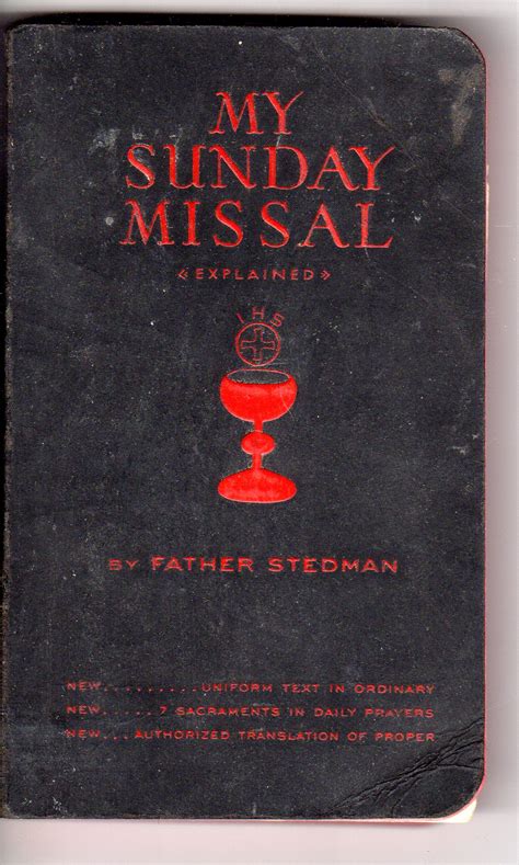 My Sunday Missal Explained