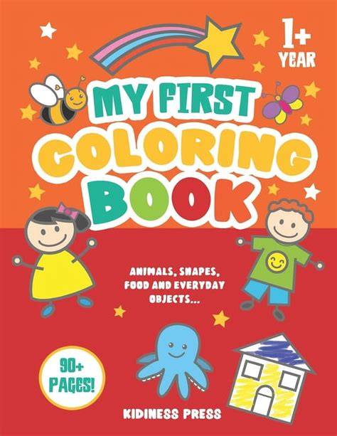 My Very First Coloring Book: Age 1+
