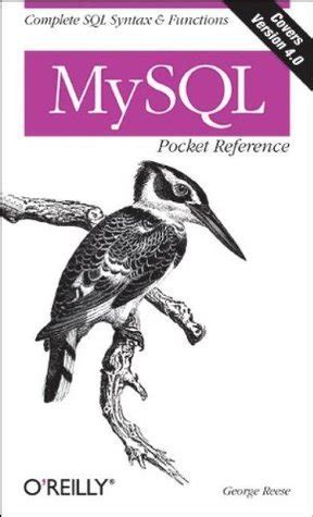 MySQL Pocket Reference