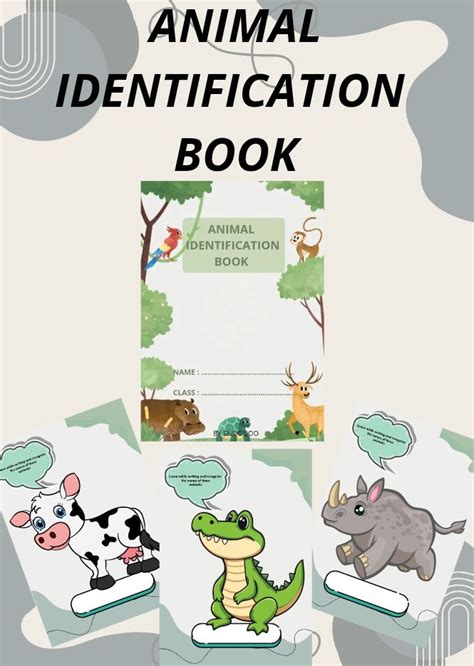 Mykids Animal Identification Book
