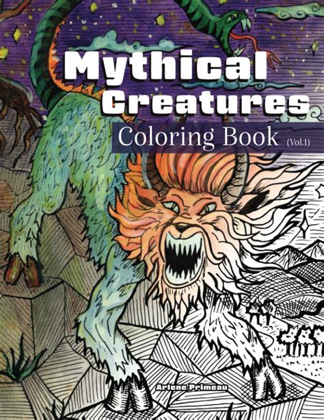 Mythical Creatures Coloring Book