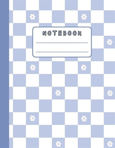 NOTEBOOK: Unlined Notebook - Blue Cover