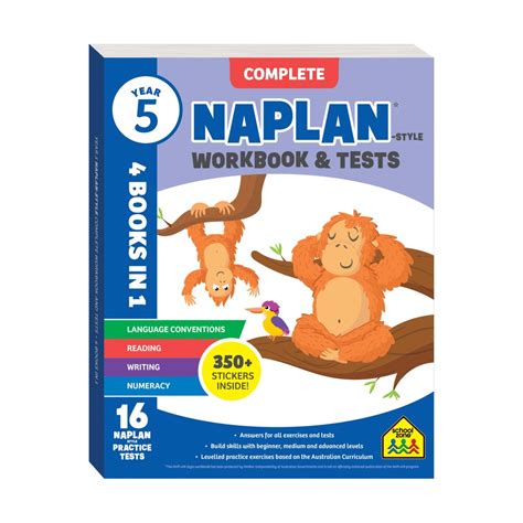 Naplan*-Style Year 5 Reading Workbook And Tests