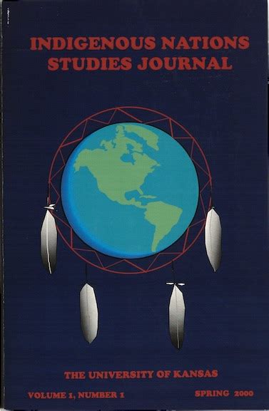 Native American Indigenous Studies 12.1