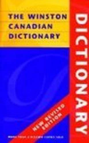 Nelson Winston Canadian Dictionary