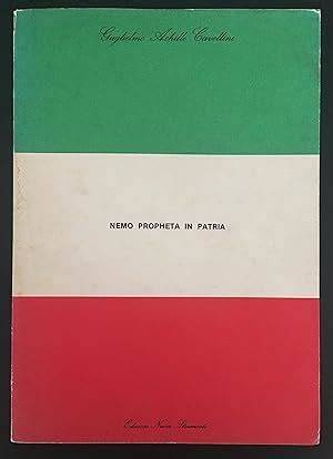 Nemo Propheta in Patria