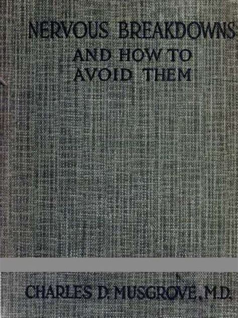 Nervous Breakdowns And How To Avoid Them