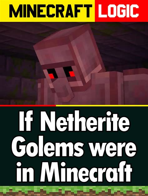 Netherite Golems in Minecraft