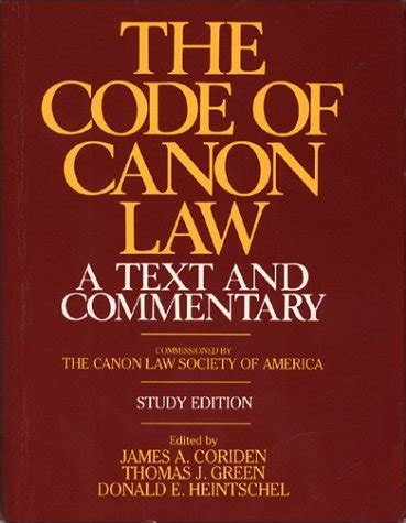 New Commentary on The Code of Canon Law