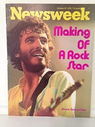 Newsweek Magazine-Bruce Springsteen Debut Cover