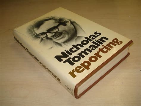 Nicholas Tomalin reporting