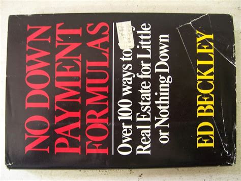 No Down Payment Formulas
