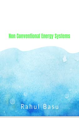 Non-Conventional Energy Systems