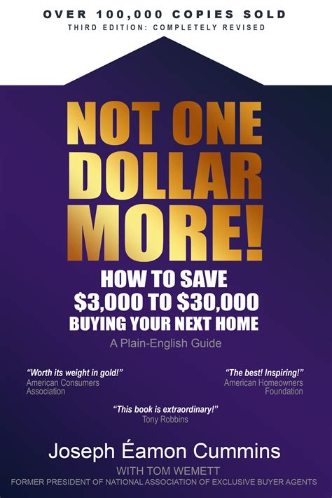 Not One Dollar More