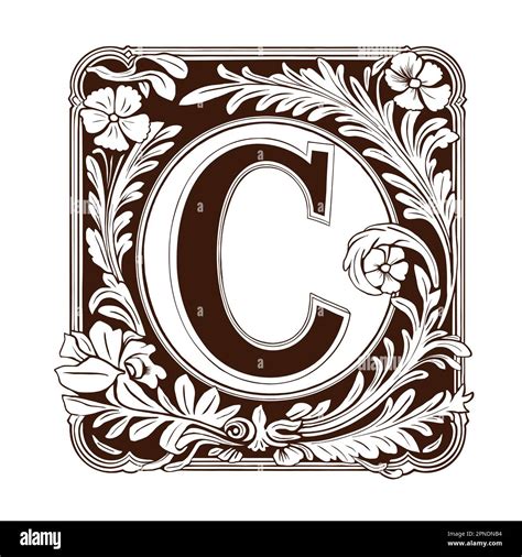 Notebook: Initial Monogram Letter C