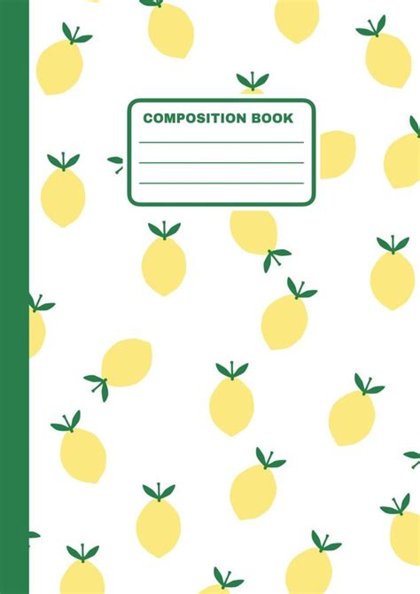 Notebook: Lemon Notebook