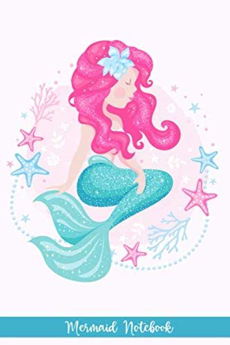 Notebook: Lined Mermaid Notebook