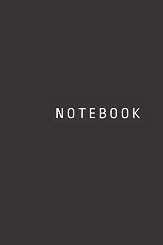 Notebook: Retro Black, Lined Notebook