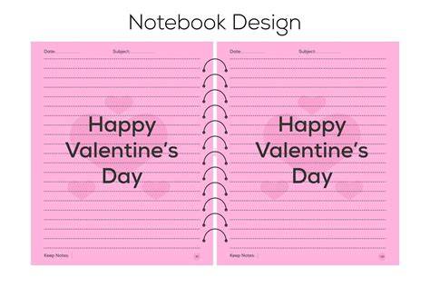 Notebook: Valentine's Day Love Notebook