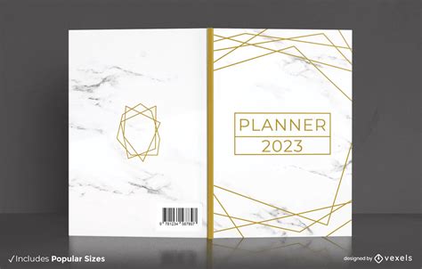 Notebook _ White and Gold Marble