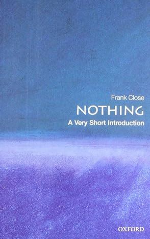 Nothing: A Very Short Introduction