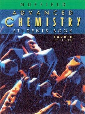 Nuffield Advanced Level Chemistry Students Book