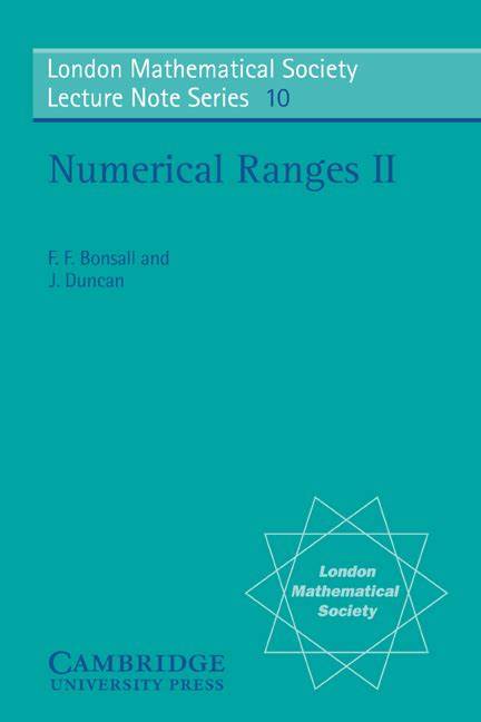 Numerical Ranges II.
