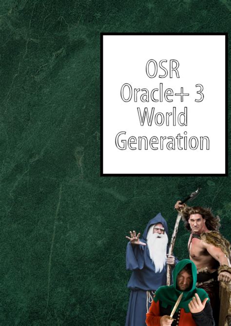 OSR Oracle+ 3 World generator