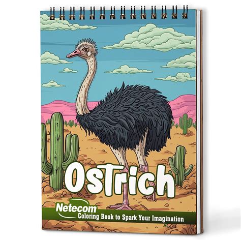 OSTRICH COLOR BOOK