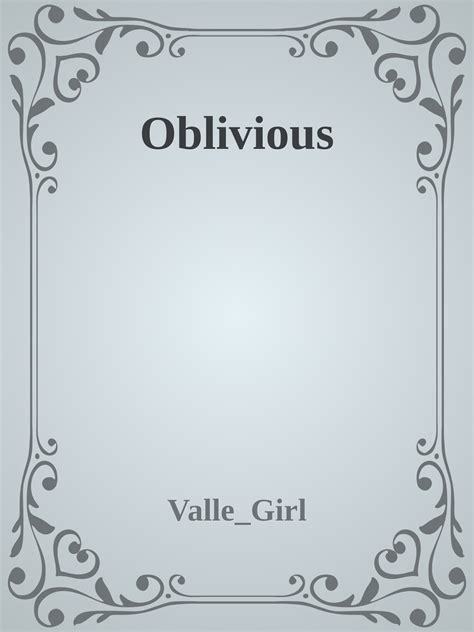 Oblivious