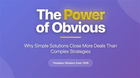 Obvious Power: Getting to Know-How