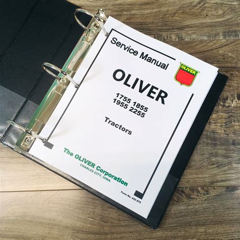 Oliver 1755 Service Manual