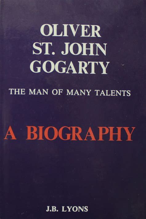 Oliver St John Gogarty