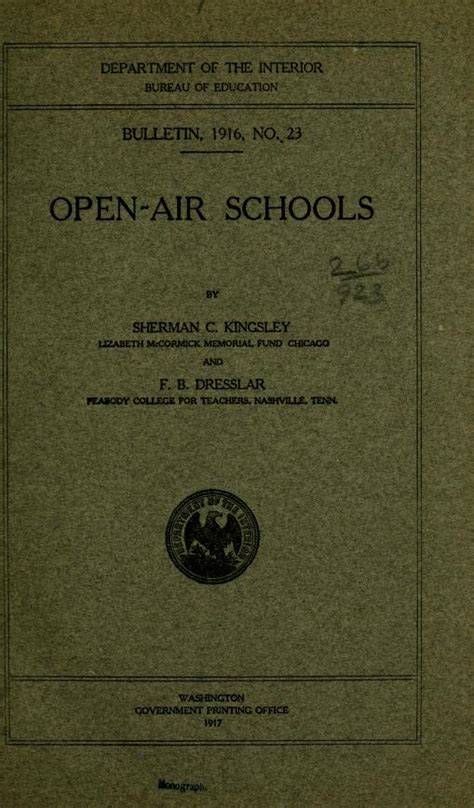 Open-air Schools