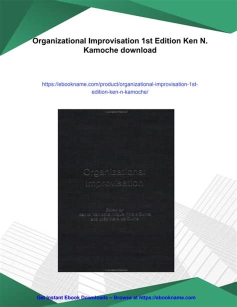 Organizational Improvisation