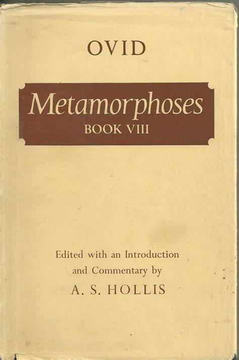 Ovid Metamorphoses Book Viii