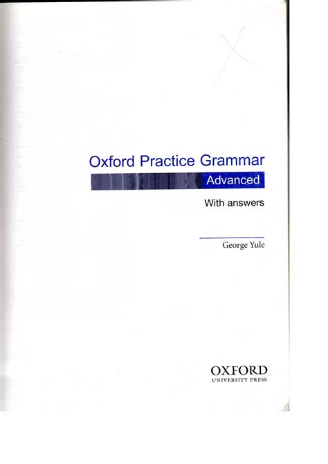 Oxford Practice Grammar Advanced