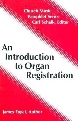 PIPE ORGAN REGISTRATION