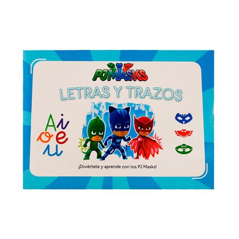 PJ MASKS. LETRAS Y TRAZOS