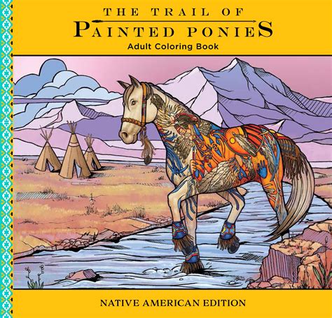 Painted Ponies - Coloring Book