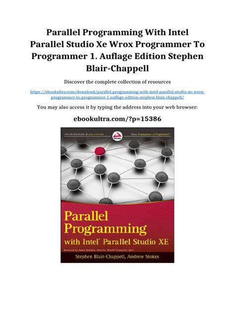 Parallel Programming with Intel Parallel Studio XE