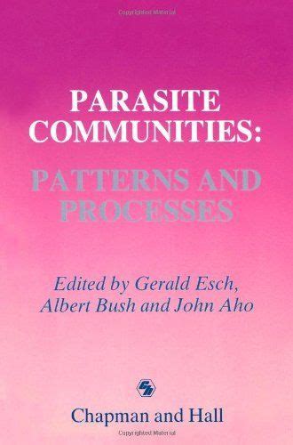 Parasite Communities: Patterns and Processes
