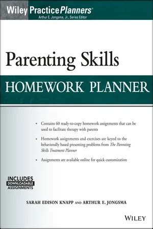 Parenting Skills Homework Planner